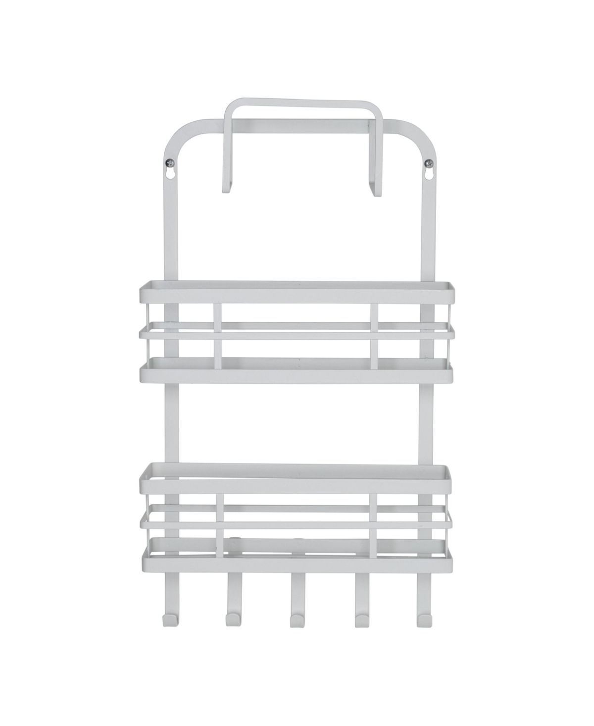 Shop Honey Can Do Over Cabinet Door Organizer With Hooks In White