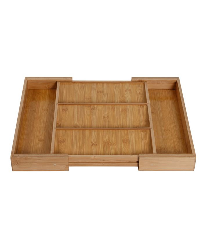 Honey Can Do Adjustable 5 Compartments Drawer Organizer Macy's