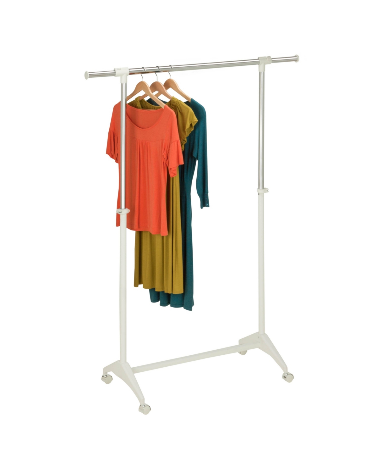 Shop Honey Can Do Expandable Clothing And Garment Rack In Chrome