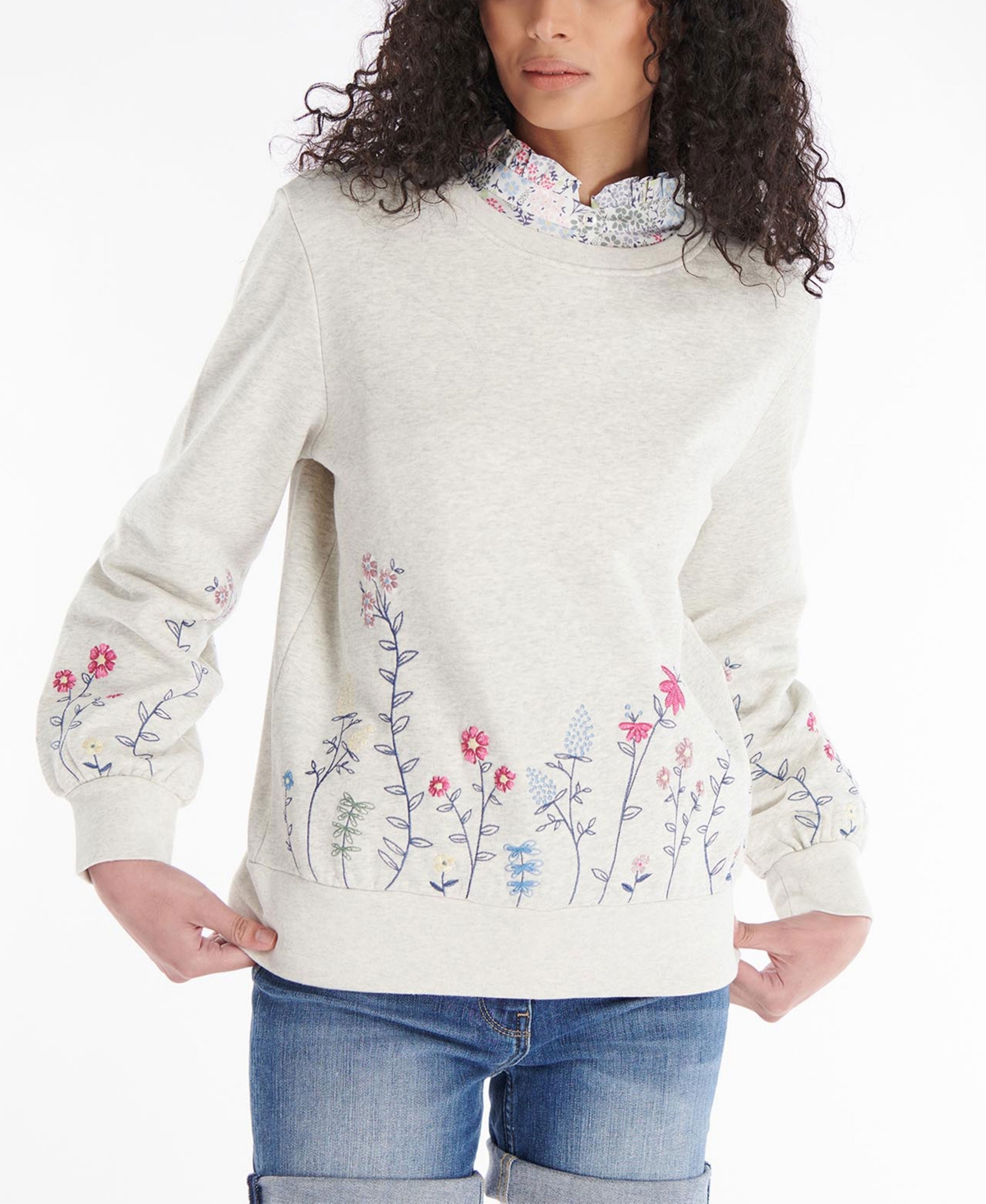 Barbour Women's Marigold Overlayer Sweater
