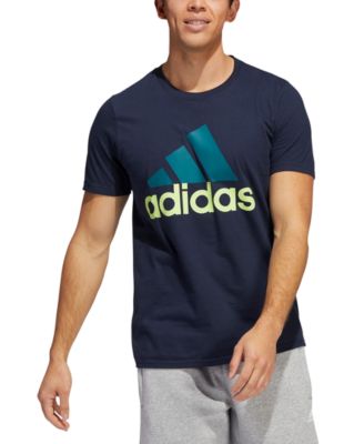 adidas men's badge of sport basic tee