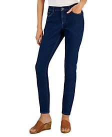 Petite Mid Rise Curvy Skinny Jeans, Created for Macy's