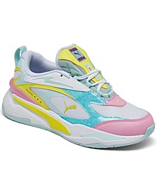 Big Girls RS-Fast Pop Glitch Casual Sneakers from Finish Line