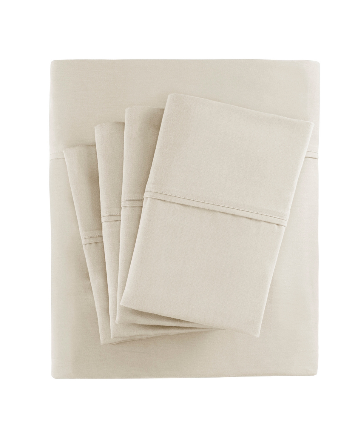 Madison Park 800 Thread Count Cotton Blend Sateen 6-pc. Sheet Set, California King In Ivory