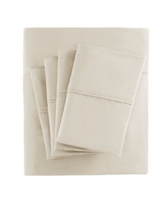 800 Thread Count Cotton Blend Sateen 6-Pc. Sheet Set, King