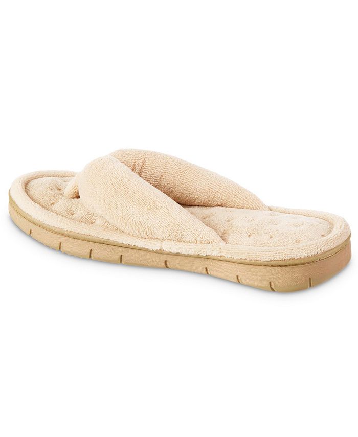 Isotoner - Women's Recycled Aster Thong Slipper