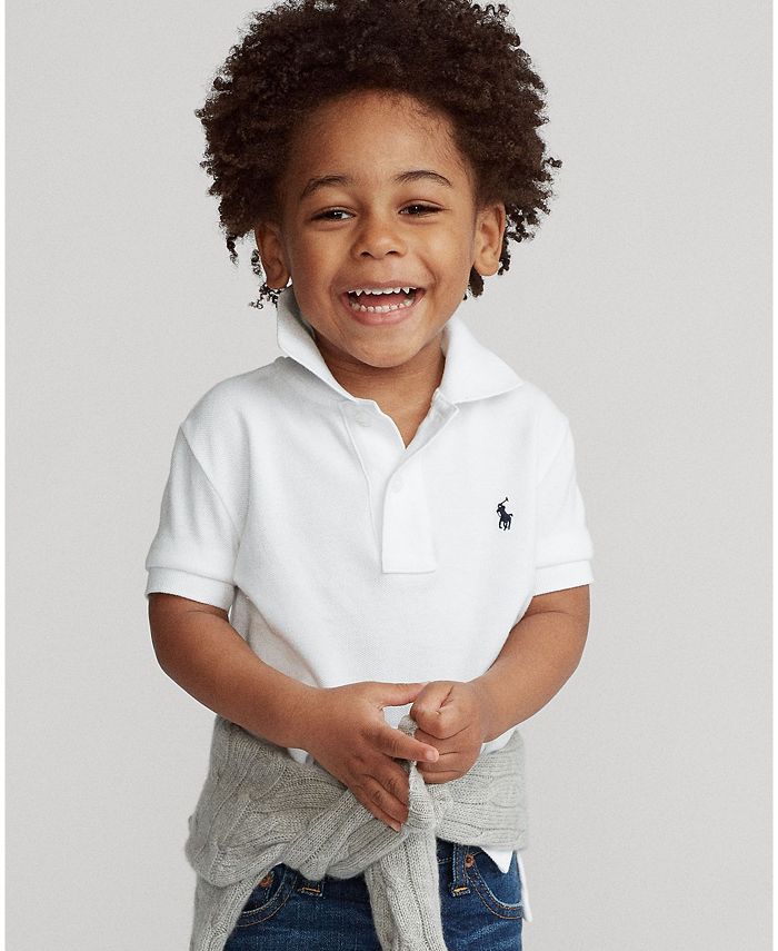 Polo Ralph Lauren Toddler and Little Boys Cotton Mesh Polo Shirt