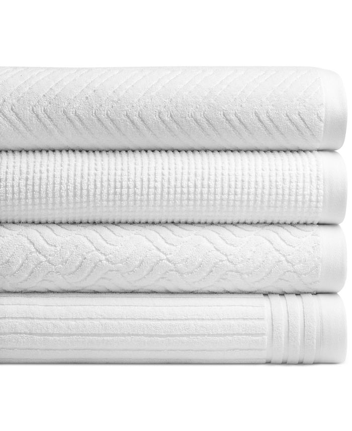 Hotel Collection CLOSEOUT! White Shop 20" x 30" Hand Towel, Created for