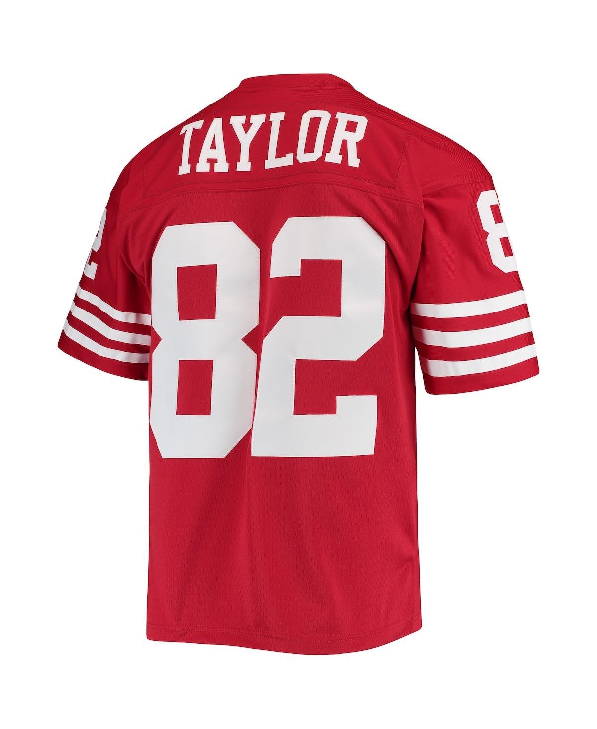 Men's Mitchell & Ness John TaylorSan Francisco 49ers 1990 Legacy Replica Jersey - Scarlet