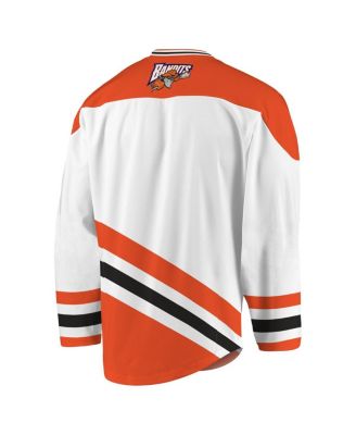 ADPRO Sports Men's White, Orange Buffalo Bandits Replica Jersey