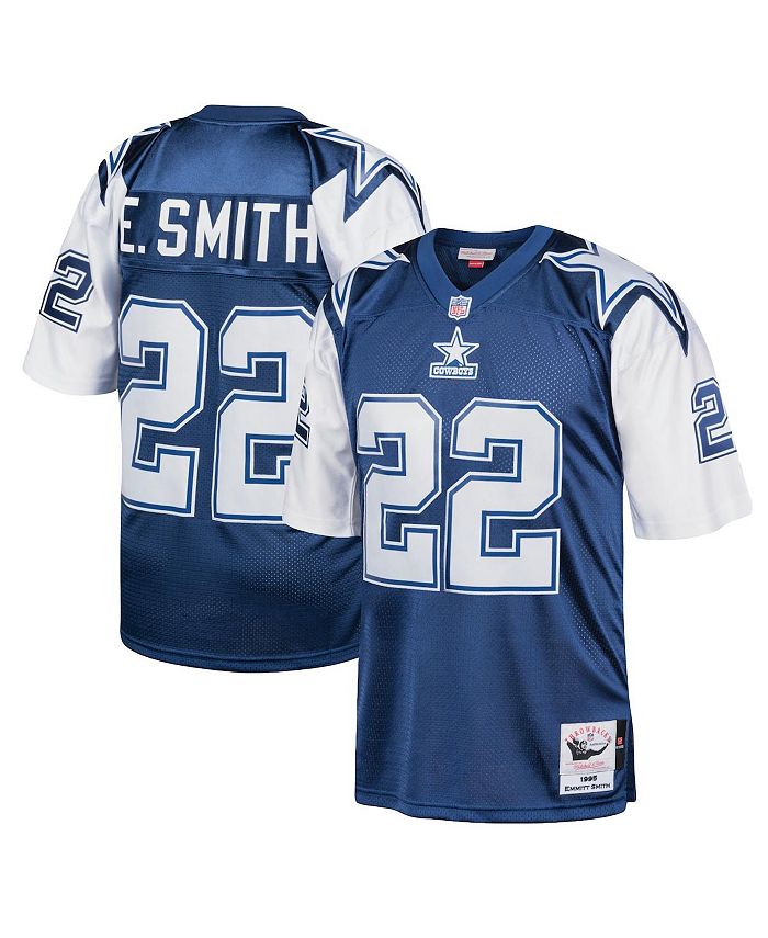 Soft As A Grape Men's Mitchell & Ness Emmitt Smith Navy Dallas Cowboys 1995  Authentic Throwback Retired Player Jersey - Macy's