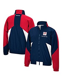 Men's Navy New England Revolution Since '96 Full-Zip Windbreaker Jacket