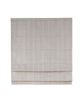 Photo 1 of Madison Park Galen Basketweave Light Filtering Thermal Cordless Roman Shade, 64" x 35"