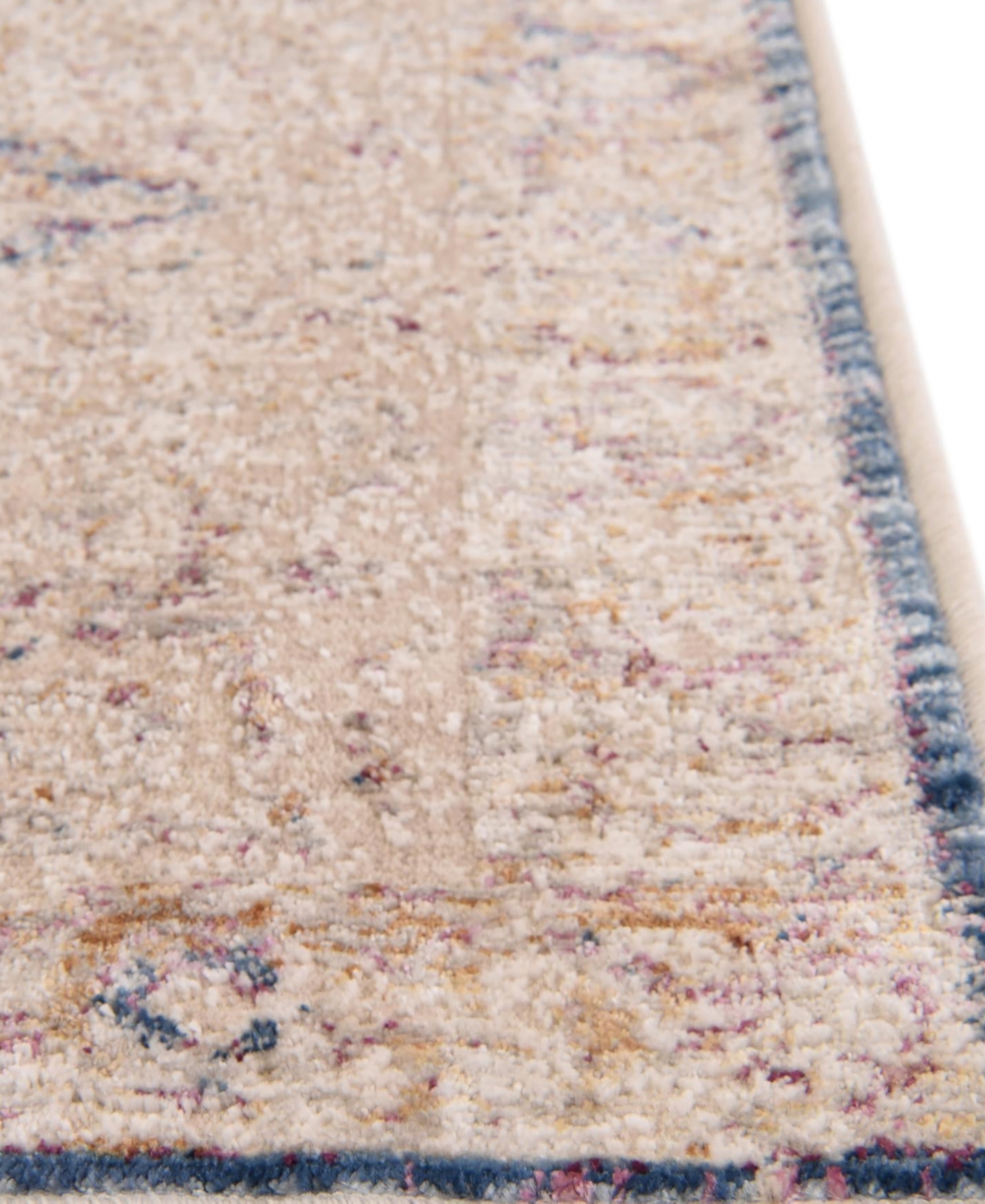 Closeout! Bayshore Home High-Low Pile Iyer IYE08 Area Rug - Ivory