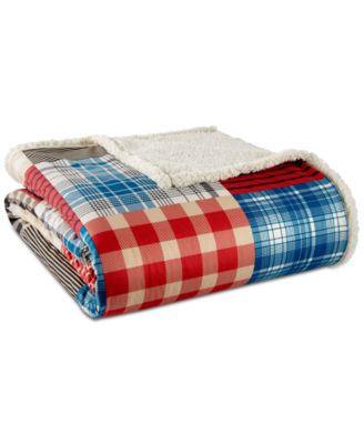 Micro Flannel - Reverse to Sherpa Blanket, Full/Queen