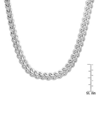 Men's Stainless Steel Wheat Chain Necklace