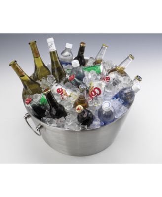 Steel Collection Brushed 15&amp;quot; Double Wall Insulated Party Tub