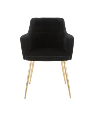 Andrew Contemporary Dining Accent Chair, 2 Piece Set