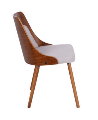 Anabelle Mid-Century Modern Dining Accent Chair
