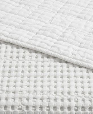 Mills Waffle Stitched Quilted Throw, 60" x 50"