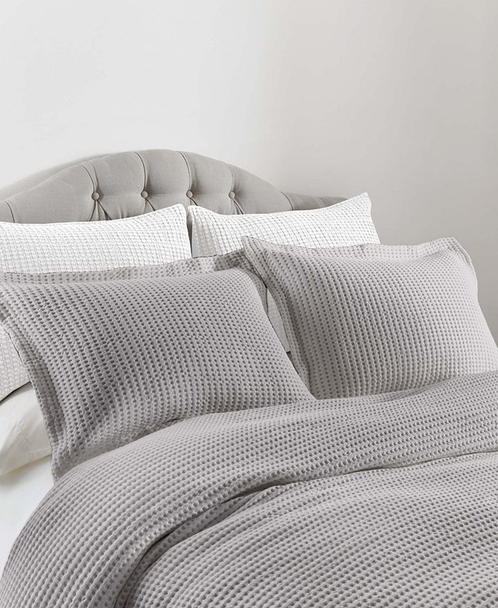 Levtex Mills Waffle 2Pc. Duvet Cover Set, Twin Macy's