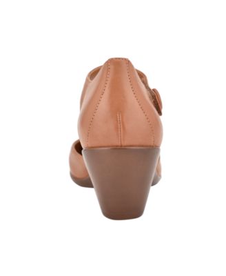 Women's Clarice Mary Jane Block Heel Pumps