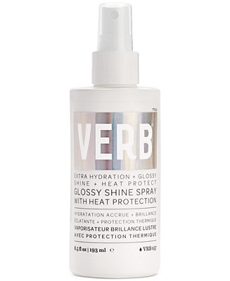 Verb Glossy Shine Spray With Heat Protection, 6.5 oz. & Reviews - All Hair Care - Beauty - Macy's