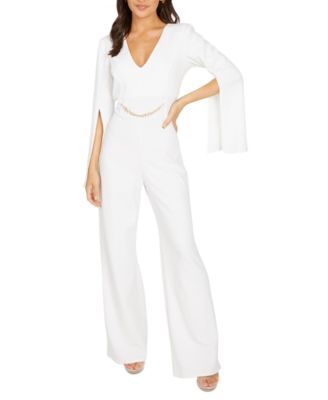 womens white jumpsuit macy's