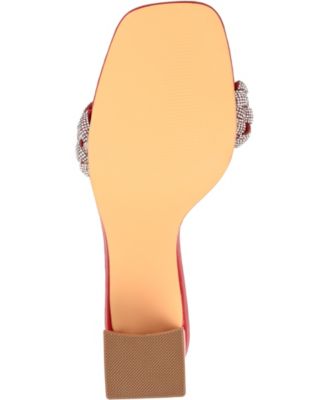 Women's Sashaa Braided Rhinestone Sandals