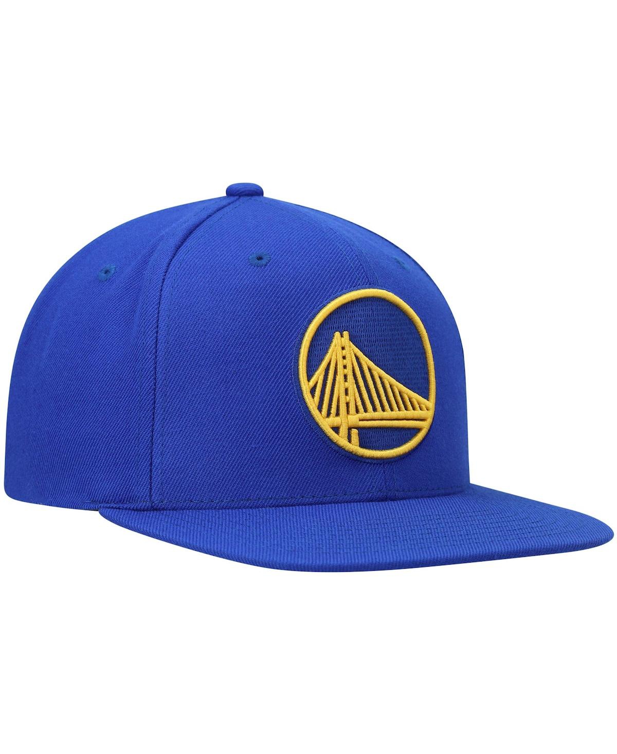 Mitchell & Ness Men's  Royal Golden State Warriors Ground 2.0 Snapback Hat In Royal