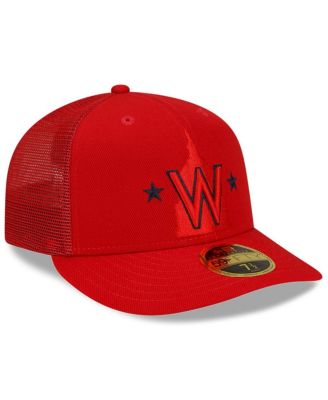 Men's Red Washington Nationals 2022 Batting Practice Low Profile 59FIFTY Fitted Hat