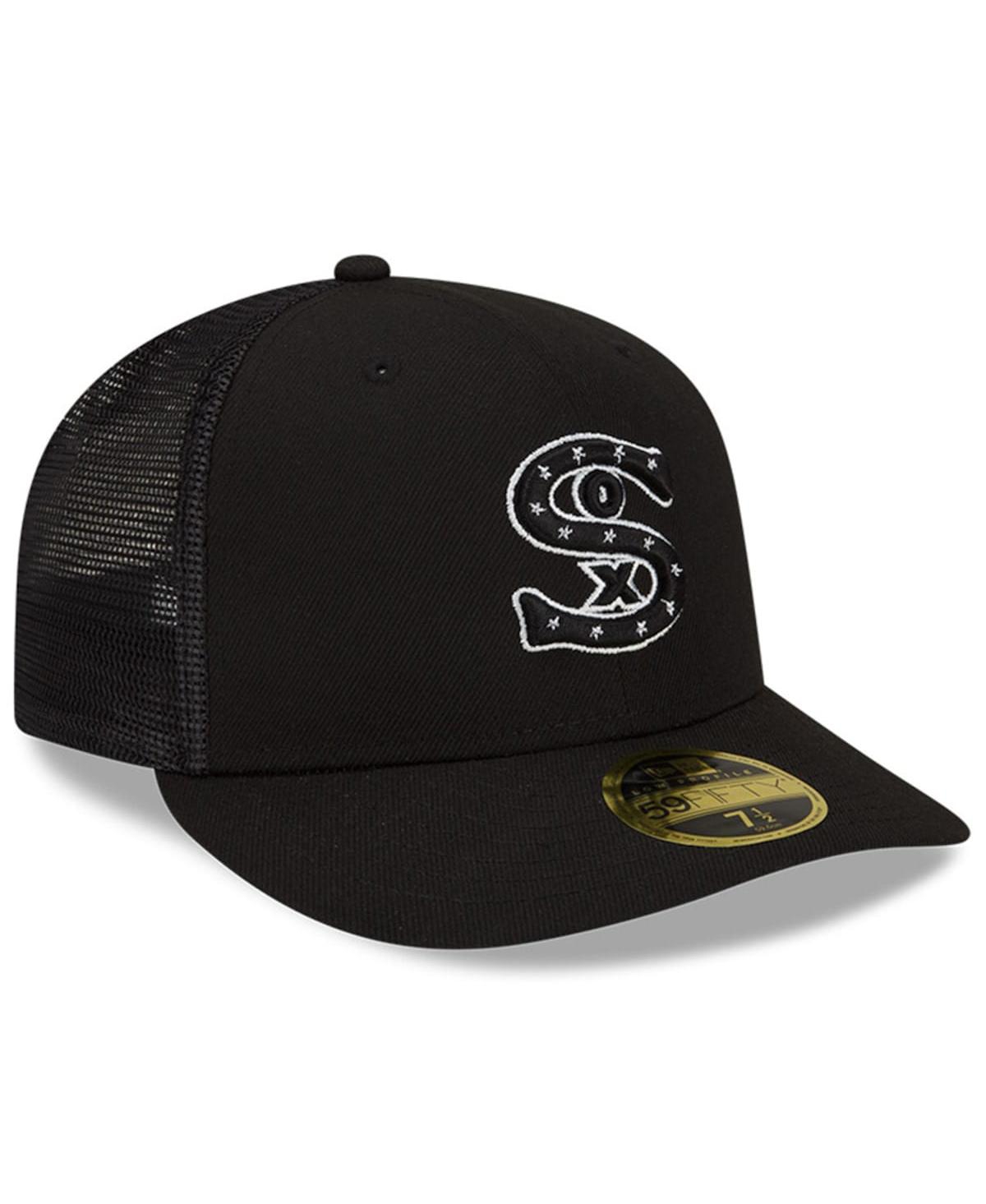 New Era Men's Black Chicago White Sox 2022 Spring Training Low Profile 59fifty Fitted Hat In Black