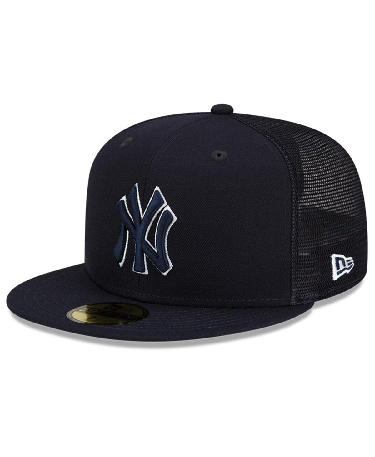 Men's New EraNew York Yankees 2022 Batting Practice 59FIFTY Fitted Hat - Navy