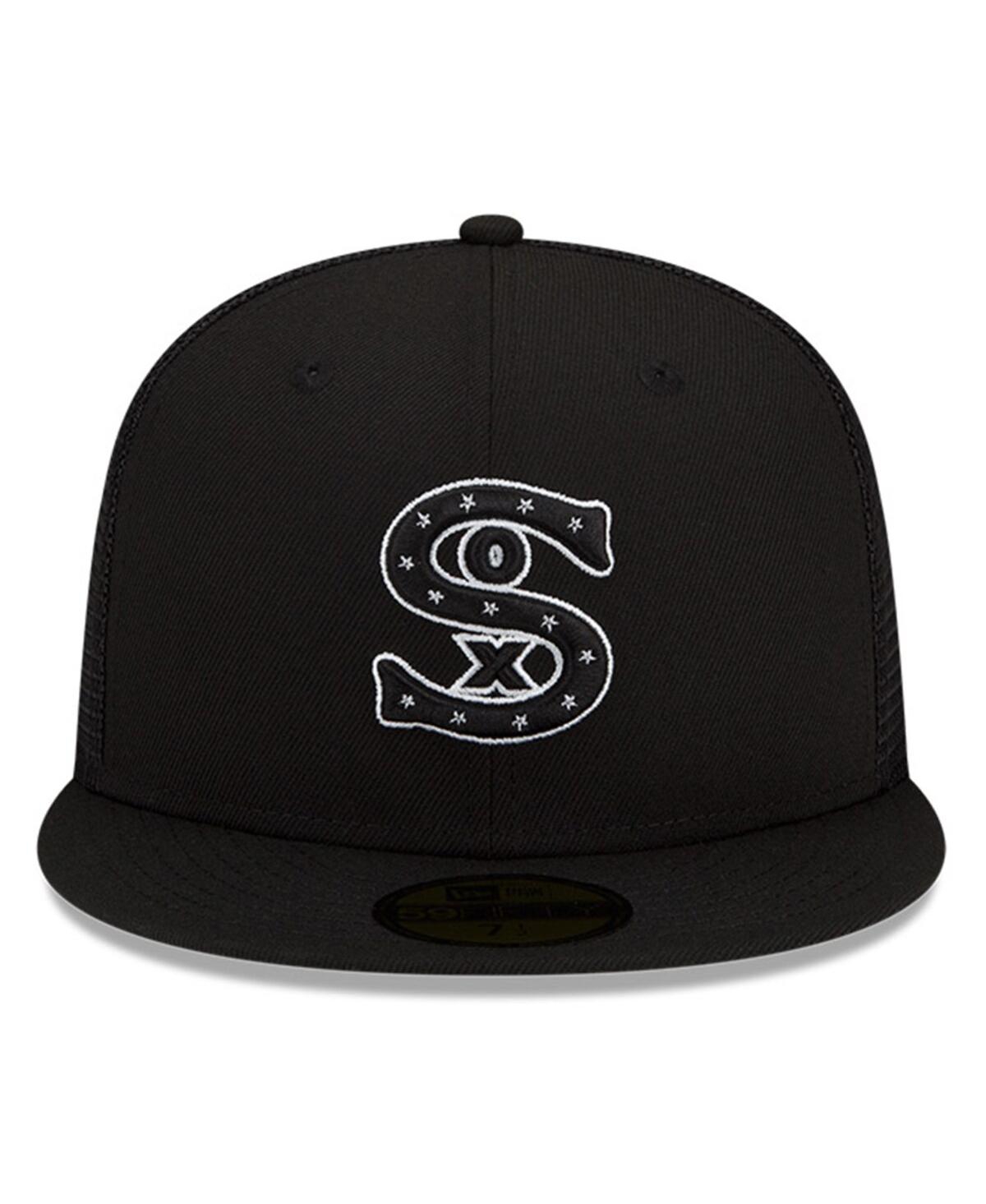 Men's New EraChicago White Sox 2022 Batting Practice 59FIFTY Fitted Hat - Black