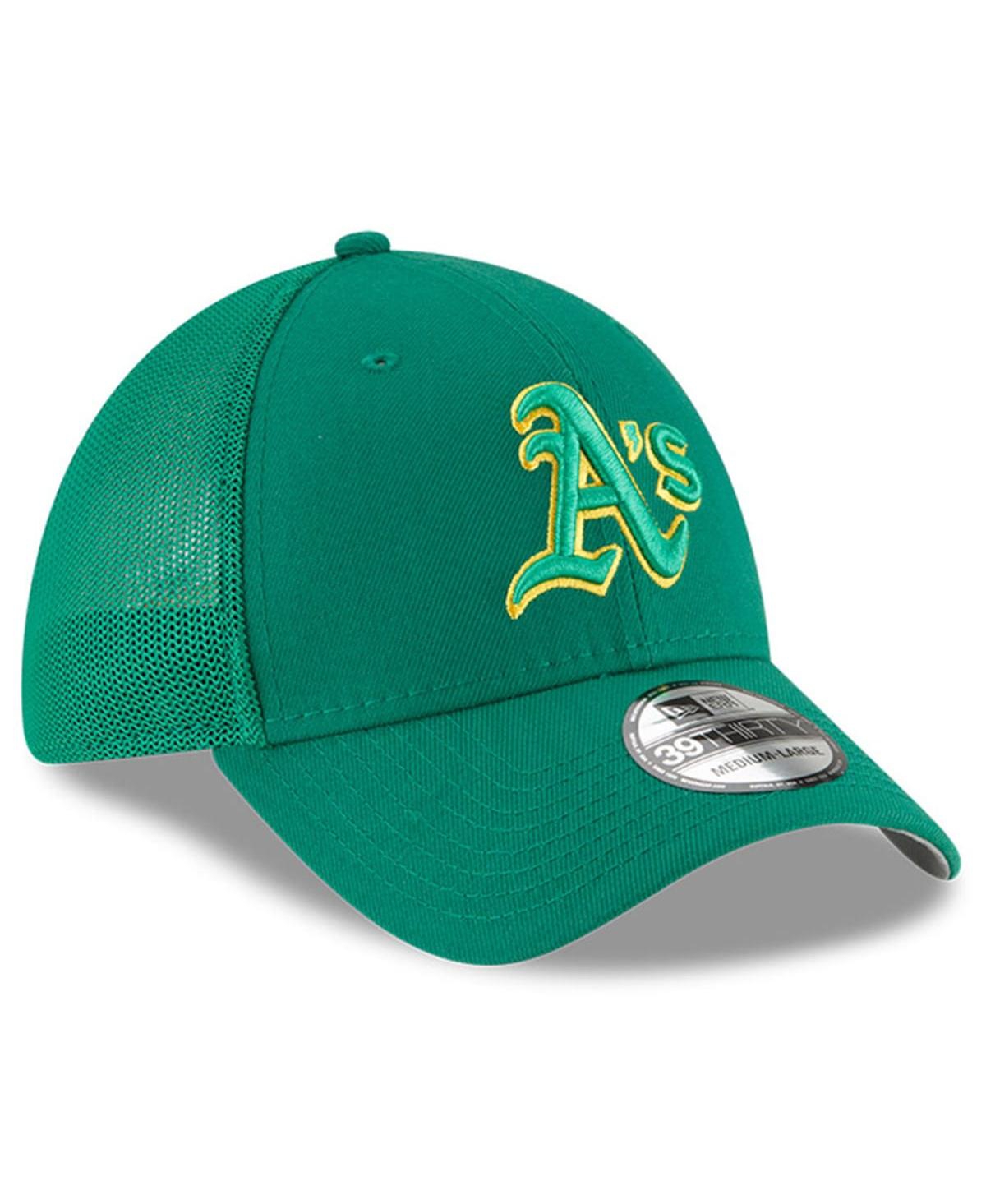 Shop New Era Men's  Green Oakland Athletics 2022 Batting Practice 39thirty Flex Hat