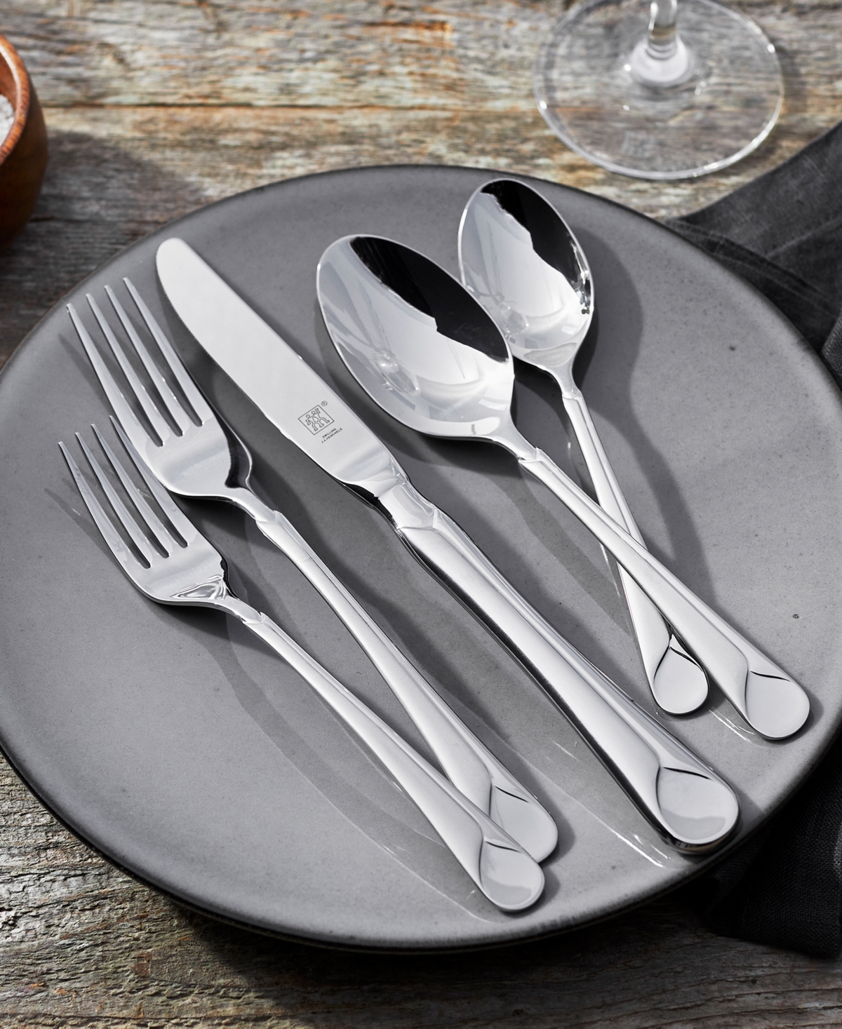 Zwilling J.a. Henckels Twin Brand Provence 18/10 Stainless Steel 45-Pc. Flatware Set
