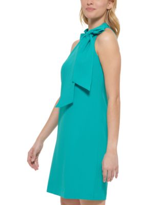 vince camuto bow neck dress
