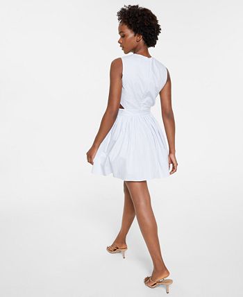 French Connection Women's Adelade Organic Cotton Fit & Flare Dress
