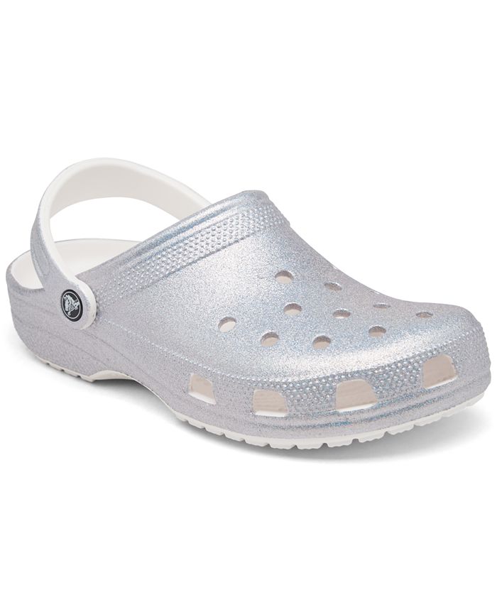 Crocs Women's Classic Glitter Clogs from Finish Line & Reviews - Finish  Line Women's Shoes - Shoes - Macy's