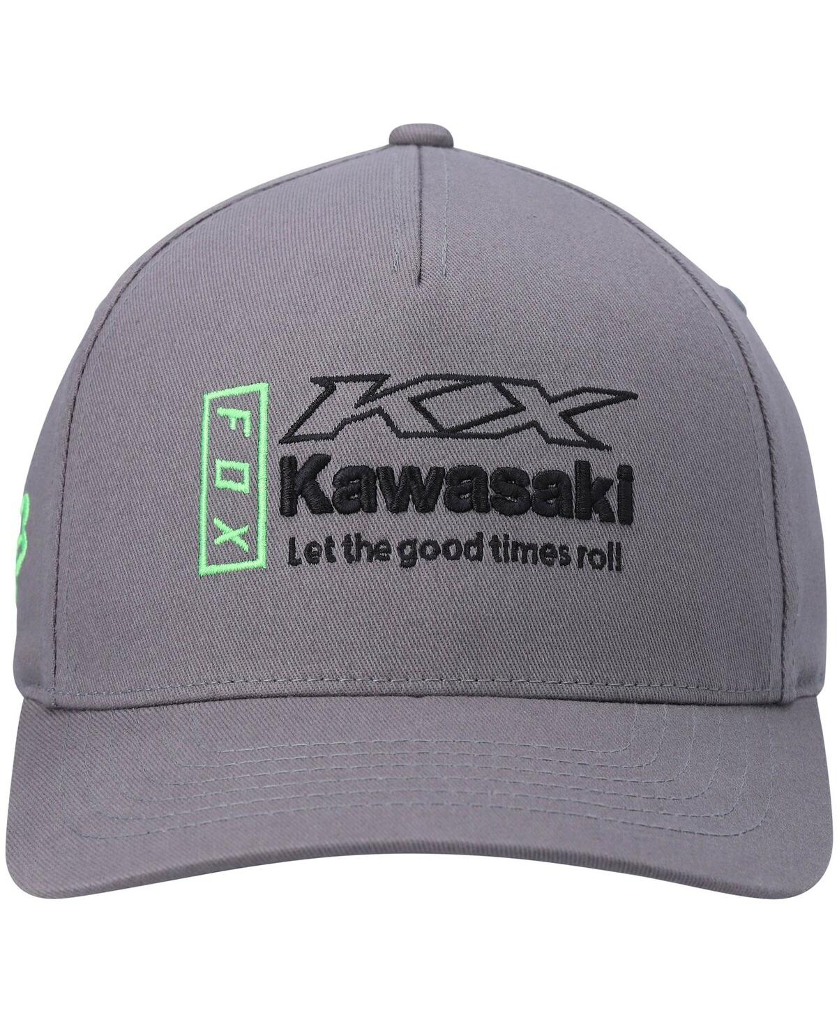 FOX MEN'S FOX GRAY KAWI FLEX HAT 