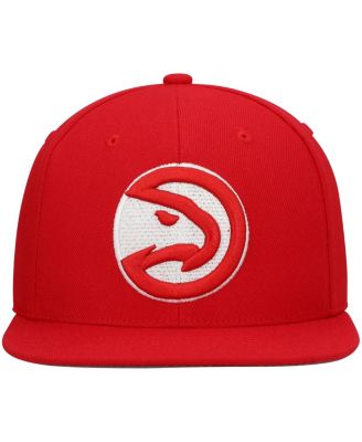 Men's Red Atlanta Hawks Ground 2.0 Snapback Hat