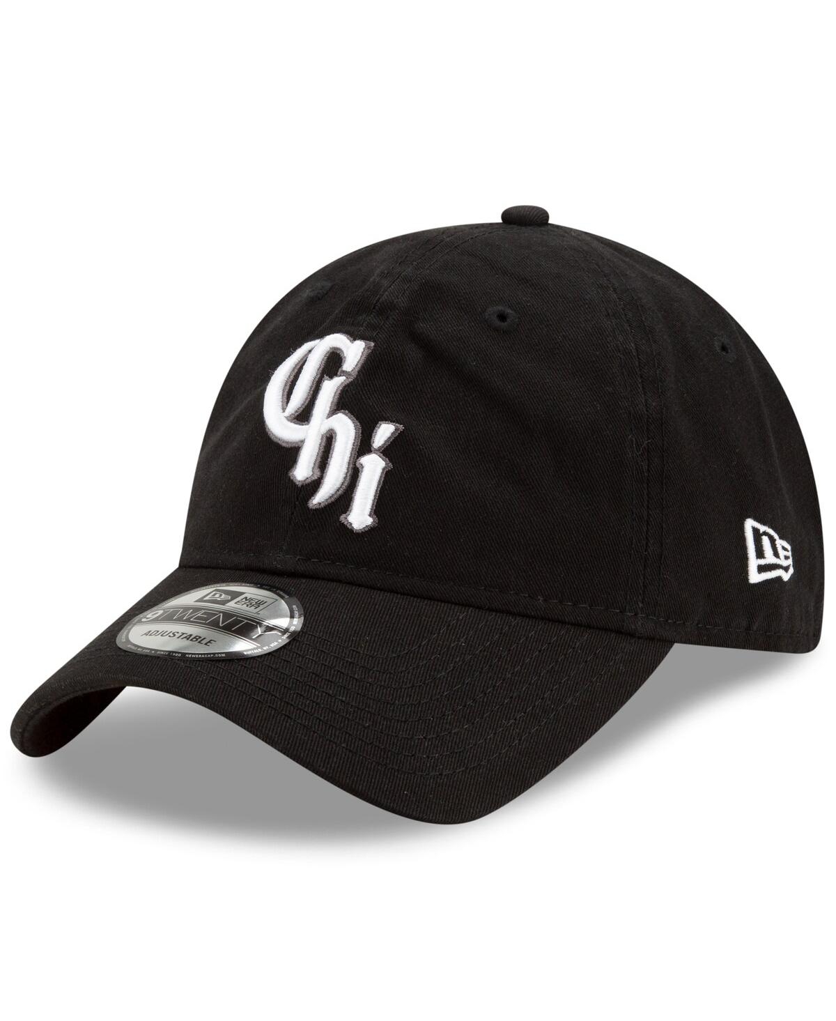 New Era Black Chicago White Sox 2021 City Connect 9twenty Adjustable Hat In Black