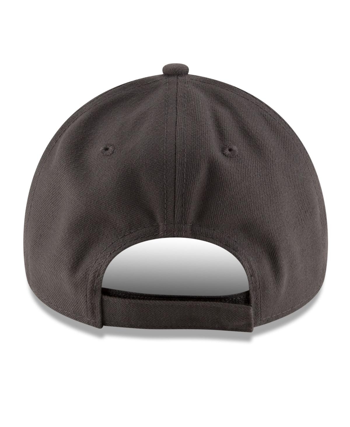 New Era Gray Phoenix Suns 2022 Nba Playoffs Bubble Letter 9forty Adjustable Hat In Gray