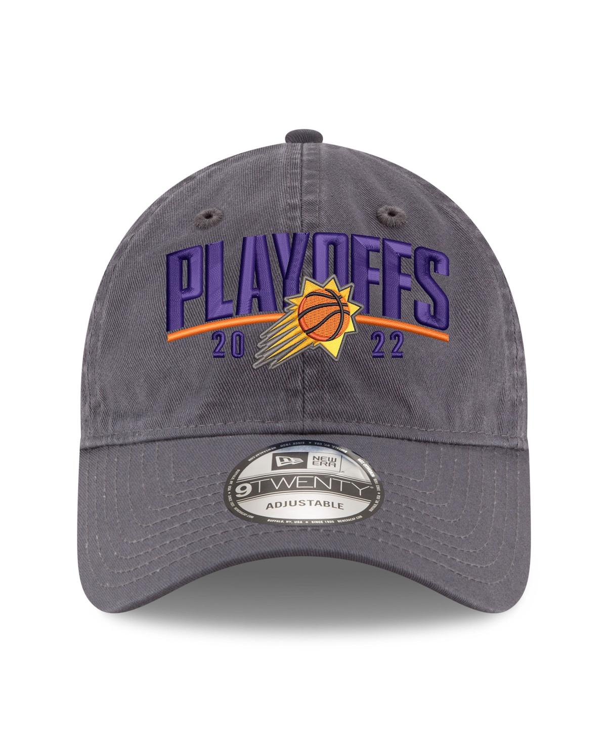 Shop New Era Men's  Gray Phoenix Suns 2022 Nba Playoffs Arch 9twenty Adjustable Hat