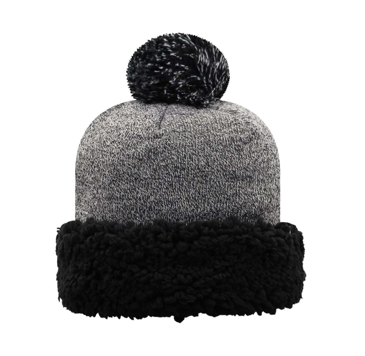 Women's Black Penn State Nittany Lions Snug Cuffed Knit Hat with Pom
