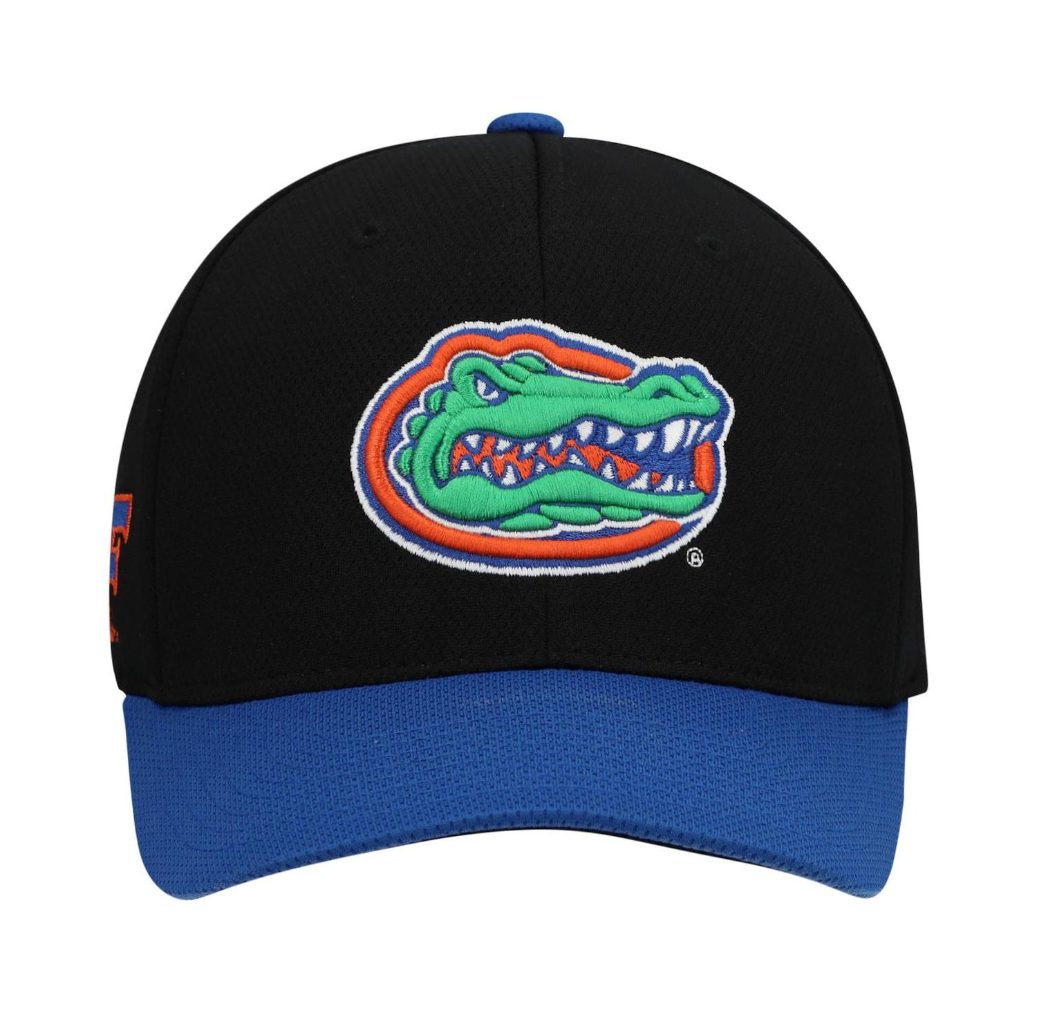 Men's Black, Royal Florida Gators Two-Tone Reflex Hybrid Tech Flex Hat