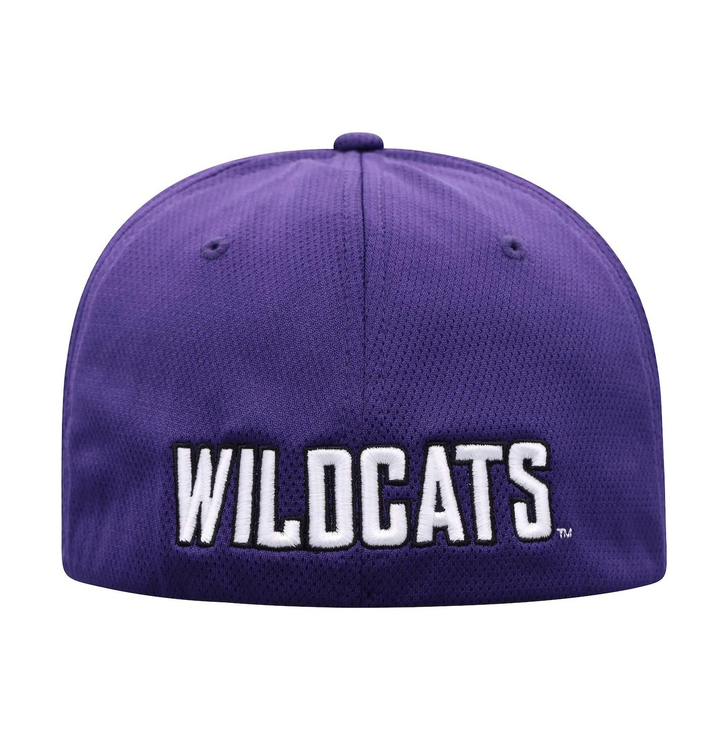 Мужская кепка Top of the World Purple Northwestern Wildcats Reflex Logo Flex Hat — фото 4