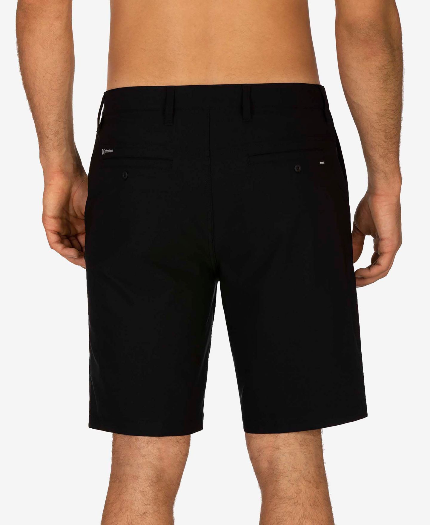 Мужские шорты Hurley Phantom Walk-Shorts, цвет: Чёрный — фото 2