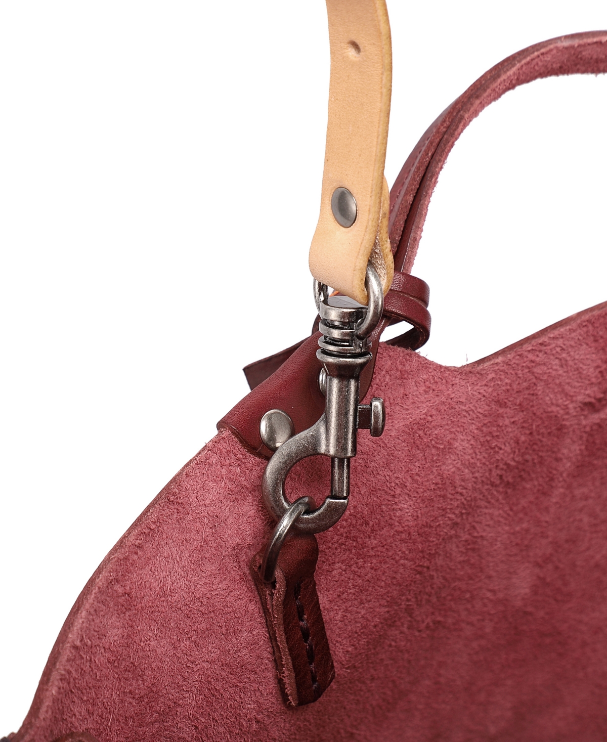 Old Trend Women's Genuine Leather Gypsy Soul Tote Bag In Burgundy
