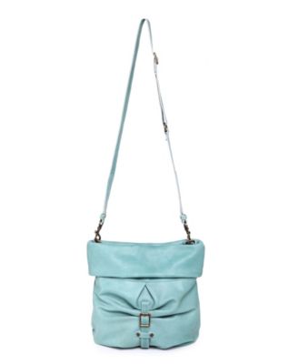 Sweet Lotus Leather Bucket Bag